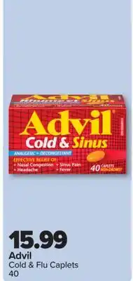 PharmaChoice Advil Cold & Flu Caplets offer