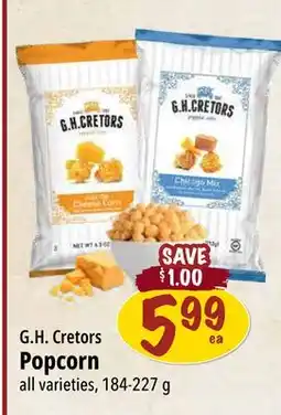 Farm Boy G. H. Cretors Popcorn offer