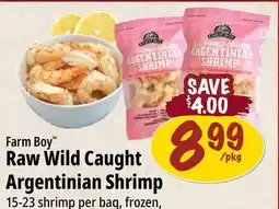 Farm Boy Farm Boy Raw Wild Caught Argentinian Shrimp offer