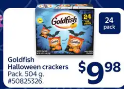 Walmart Goldfish Halloween crackers offer