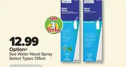 PharmaChoice Option+ Sea Water Nasal Spray offer