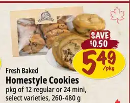Farm Boy Fresh Baked Homestyle Cookies offer