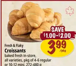 Farm Boy Fresh & Flaky Croissants offer