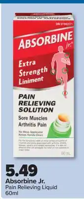PharmaChoice Absorbine Jr. Pain Relieving Liquid offer