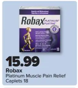 PharmaChoice Robax Platinum Muscle Pain Relief Caplets offer