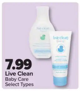 PharmaChoice Live Clean Baby Care offer
