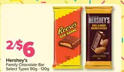 PharmaChoice Hershey's Family Chocolate Bar offer