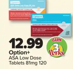 PharmaChoice Option+ Low Dose Tablets offer