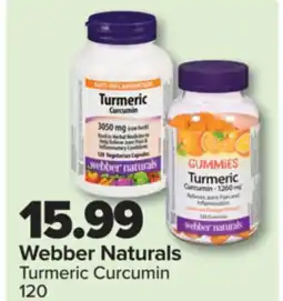 PharmaChoice Webber Naturals Turmeric Curcumin offer