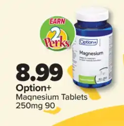 PharmaChoice Option+ Magnesium Tablets offer