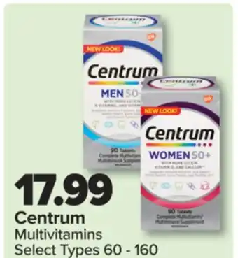 PharmaChoice Centrum Multivitamins offer