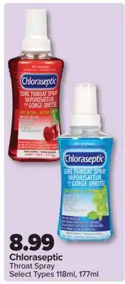 PharmaChoice Chloraseptic Throat Spray offer