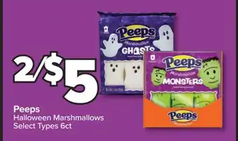 PharmaChoice Peeps Halloween Marshmallows offer