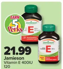 PharmaChoice Jamieson Vitamin E 400IU offer