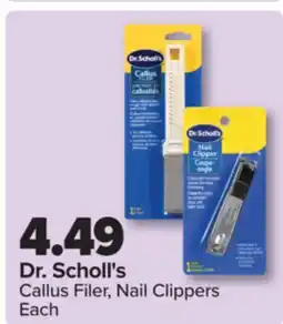 PharmaChoice Dr. Scholl's Callus Filer, Nail Clippers offer