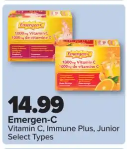 PharmaChoice Emergen-C Vitamin C, Immune Plus, Junior offer