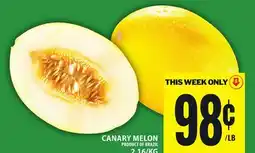 Food Basics CANARY MELON offer
