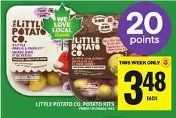 Food Basics LITTLE POTATO CO. POTATO KITS offer