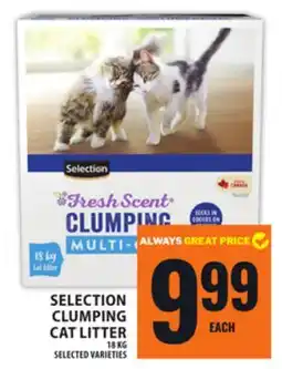 Food Basics SELECTION CLUMPING CAT LITTER offer