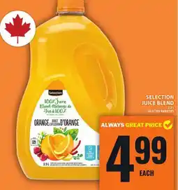 Food Basics SELECTION JUICE BLEND offer