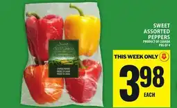 Food Basics SWEET ASSORTED PEPPERS offer