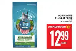 Food Basics PURINA ONE PLUS CAT FOOD offer