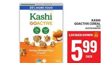 Food Basics KASHI GOACTIVE CEREAL offer