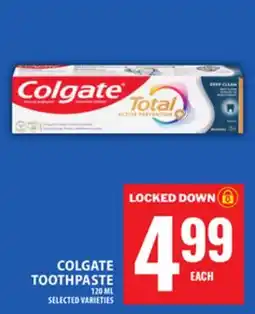 Food Basics COLGATE TOOTHPASTE offer