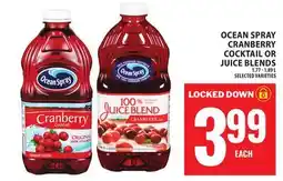 Food Basics OCEAN SPRAY CRANBERRY COCKTAIL OR JUICE BLENDS offer