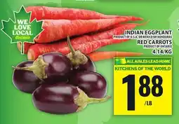 Food Basics INDIAN EGGPLANT OR RED CARROTS offer