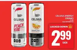 Food Basics CELSIUS ENERGY DRINKS offer
