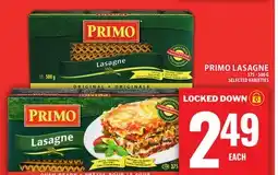 Food Basics PRIMO LASAGNE offer
