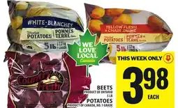 Food Basics BEETS OR POTATOES offer