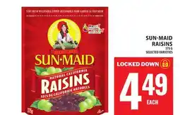 Food Basics SUN-MAID RAISINS offer