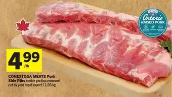 Foodland CONESTOGA MEATS Pork Side Ribs offer