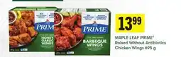 Foodland MAPLE LEAF PRIME Raised Without Antibiotics Chicken Wings offer