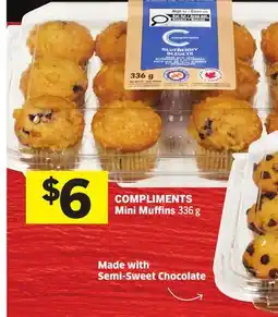 Foodland COMPLIMENTS Mini Muffins offer
