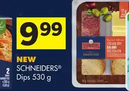 Foodland SCHNEIDERS 2 TRAYS BARQUETTES Dips offer
