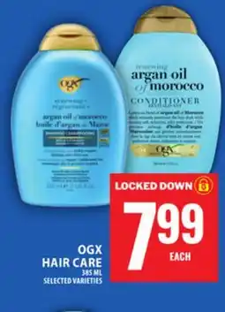 Food Basics OGX HAIR CARE offer