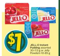 Sobeys Instant Pudding offer