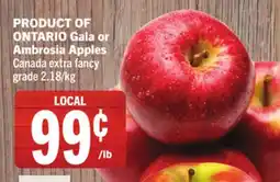 Foodland Gala or Ambrosia Apples offer