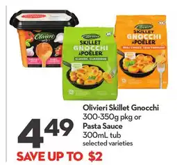 Longo's Skillet Gnocchi 300-350g pkg or Pasta Sauce 300mL tub offer
