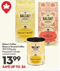 Longo's Coffee Beans or Ground Coffee offer