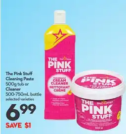 Longo's Stuff Cleaning Paste 500g tub or Cleaner 500-750mL bottle offer