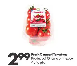 Longo's Fresh Campari Tomatoes offer