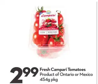Longo's Fresh Campari Tomatoes offer