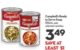 Longo's Ready to Serve Soup offer