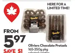 Longo's Oliviers Chocolate Pretzels offer