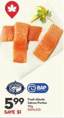 Longo's Fresh Atlantic Salmon Portion offer