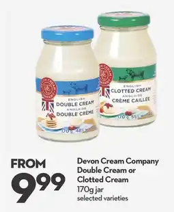 Longo's Company Double Cream or Clotted Cream offer